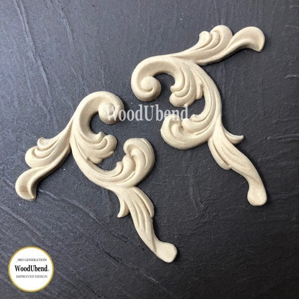 WoodUbend Corners WUB0378-9 8.5x11cm - Pair