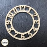 WoodUbend Clock / Uhr WUB5015 9.5x9.5cm