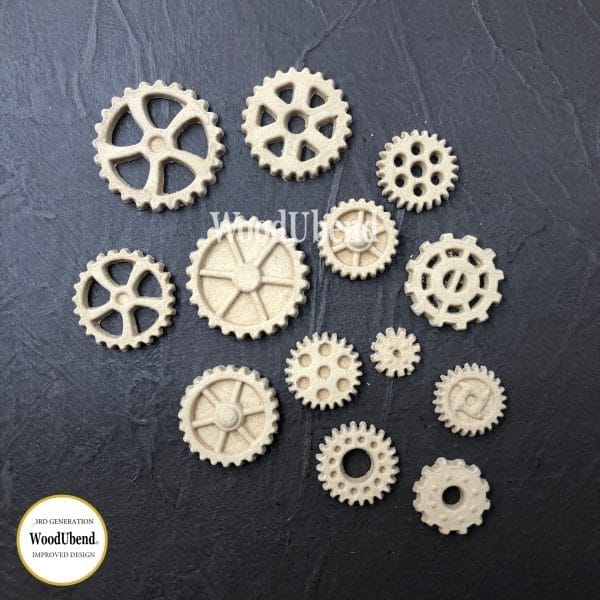 WoodUbend Pack of Cogs WUB0515 17x10cm