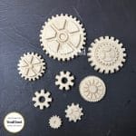 WoodUbend Large Pack of Cogs WUB0056 23x13cm