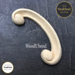 WoodUbend Simple Scrolls WUB6027 4.5x10.3cm