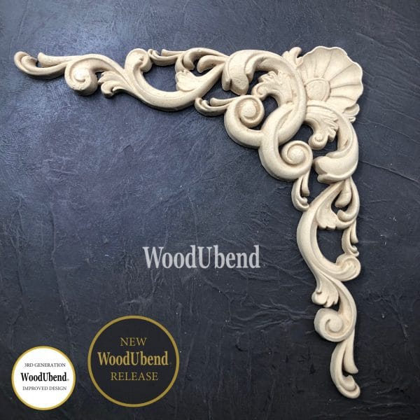 WoodUbend Pediment WUB6069 29x29cm