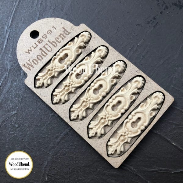 WoodUbend Keyholes WUB0991 7x1.5cm – Bild 3