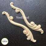 WoodUbend Scrolls WUBX1019 25.5x5.5cm - Paar