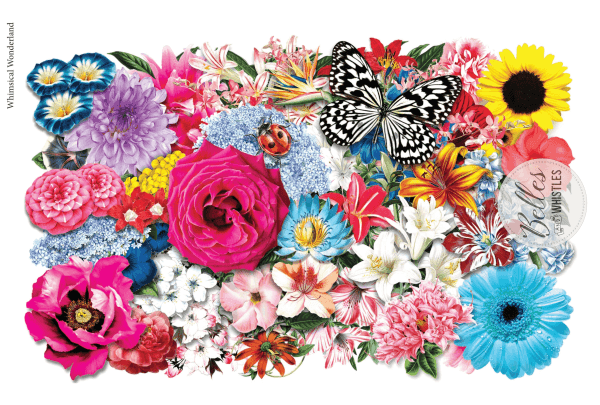 Belles & Whistles Transfer Whimsical Wonderland 61 x 81 cm