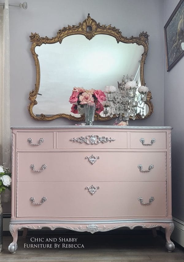 Dixie Belle Chalk Mineral Paint Tea Rose - Image 3