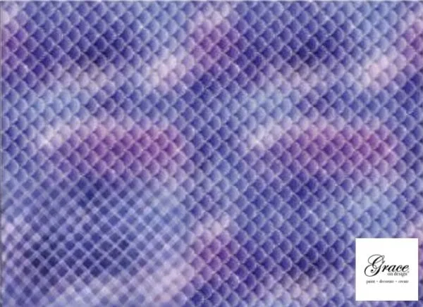 Grace on Design Decoupage Paper "Siren's Song Pattern" Size 45,72 cm x 60,96 cm (18 "x 24")