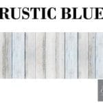 Grace on Design Decoupage Papier Muster "Rustic Blue Wood Pattern" Größe 30,48 cm x 91,44 cm (12″ x36″)