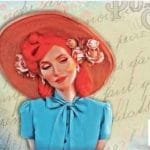 Grace on Design Decoupage Paper "Bella Blue" Size 30.48 cm x 45.72 cm (12"x18")