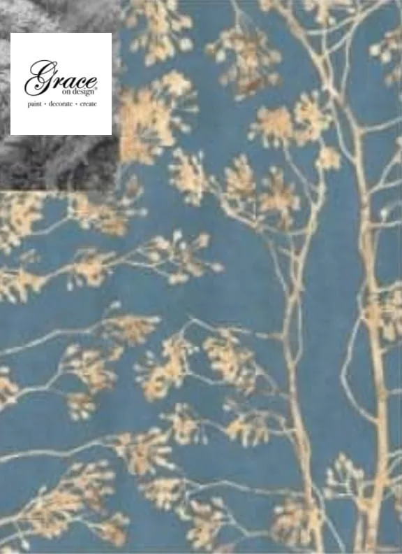 Grace on Design Decoupage Papier "His Majesty Muster" Größe 45,72 cm x 60,96 cm (18"x 24")