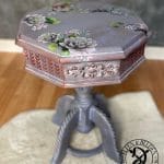 Side table Elfen & Helden "Little Cacti" hand-painted