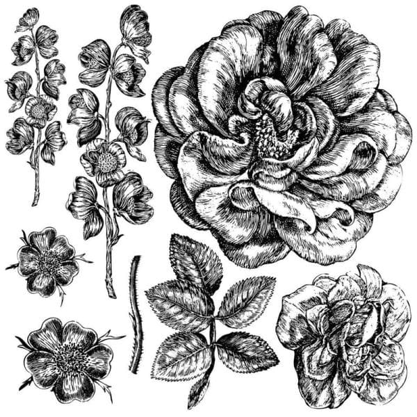IOD Decor Stempel Lady of Shalott