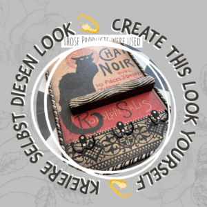 # Schlüsselbrett "Chat Noir" - Übersicht der verwendeten Produkte + Tutorial