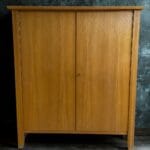 Versatile wooden cabinet—ready for your project or for restoration here