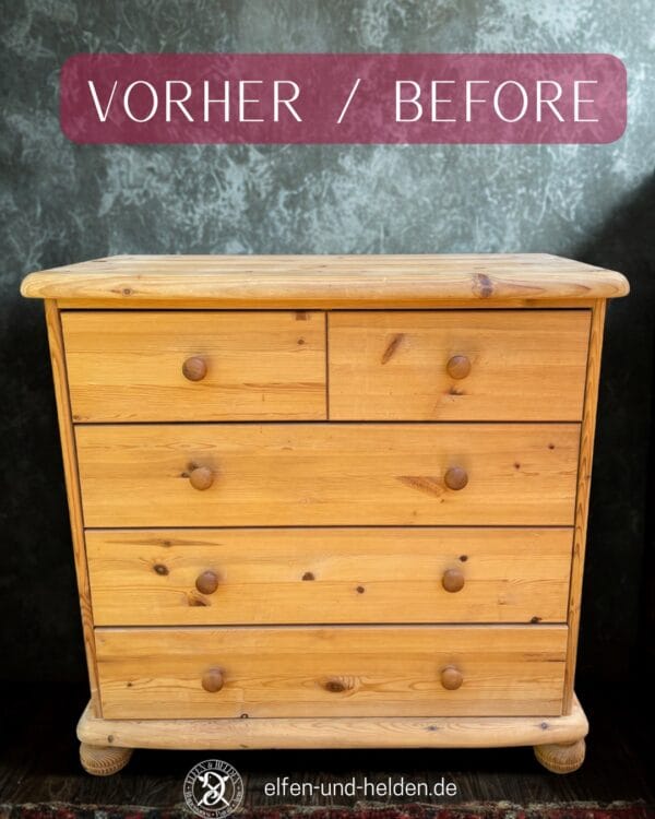 BETSY THE GIPSY - hand-painted vintage chest of drawers in boho style by Elfen & Helden - Image 13