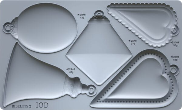 IOD Decor Mould Bibelots 2 Limited Edition