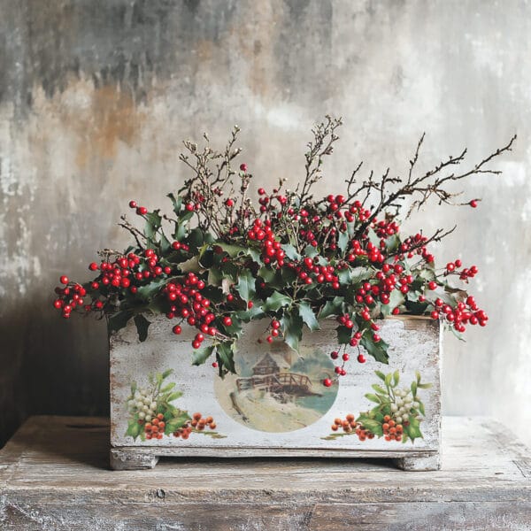 IOD Decor Transfer Christmas Joy 8 x 12 inch Block – Bild 3