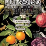 IOD Decor Transfer Clementine 8 x 12-inch Sheet