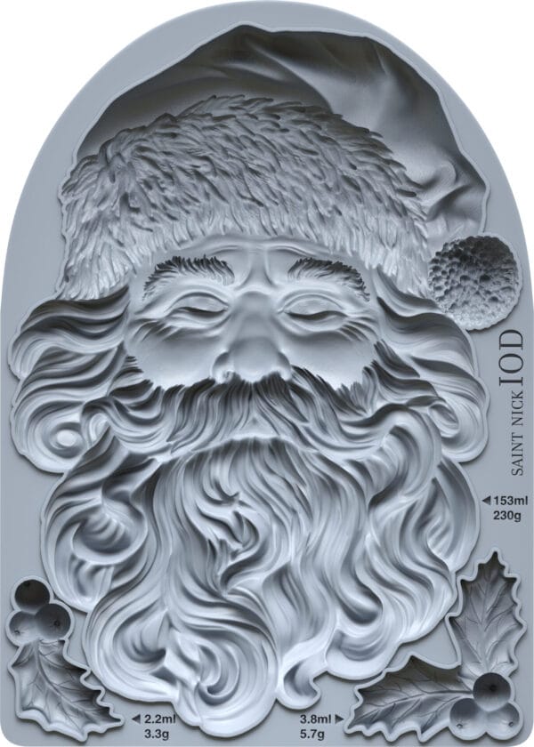 IOD Decor Mould Saint Nick Limited Edition