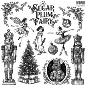 IOD Decor Stempel Sugar Plum
