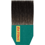 Da Vinci artist's brush, single strong - gilding leaf metal, impact metal