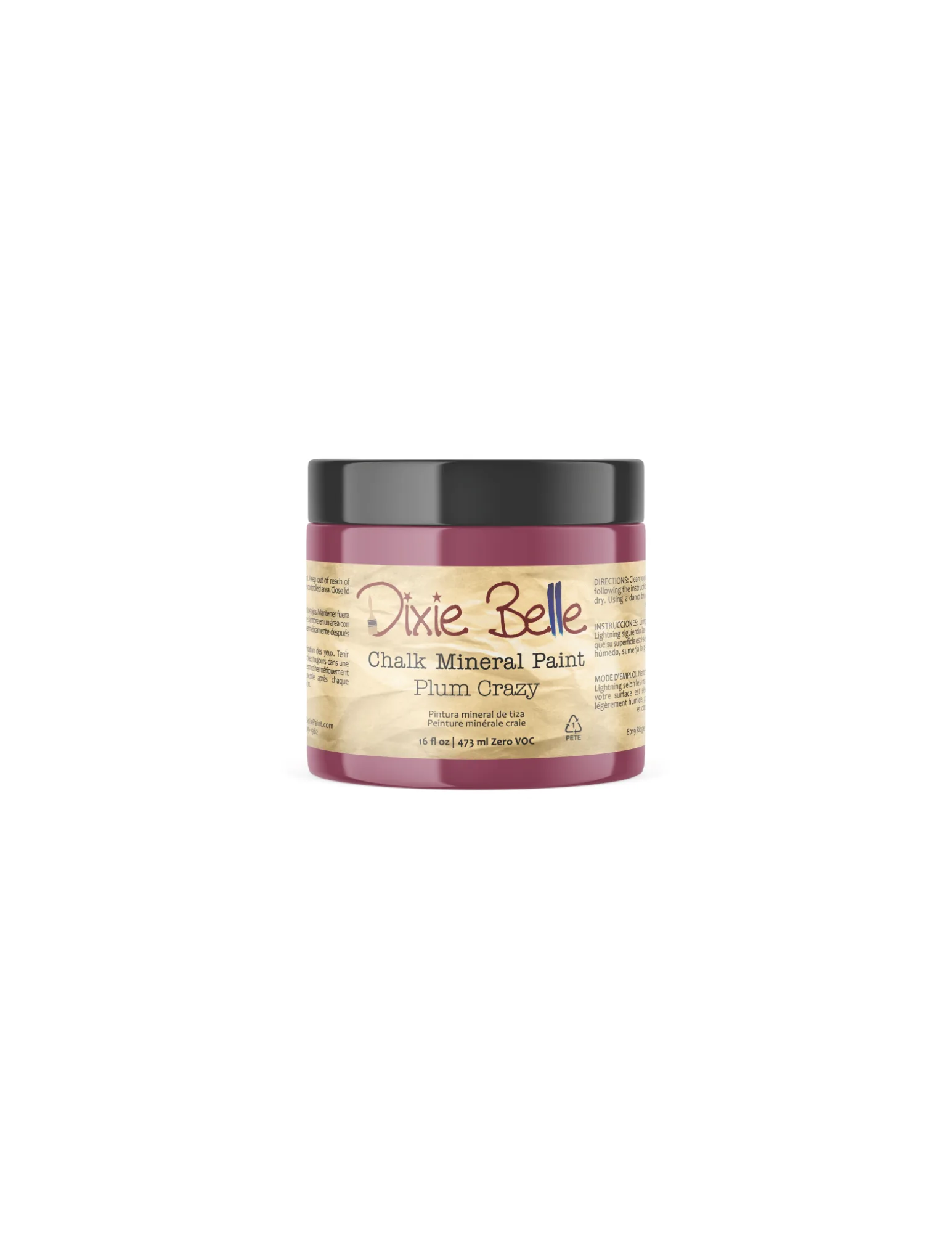 Dixie Belle Chalk Mineral Paint Plum Crazy - Image 8