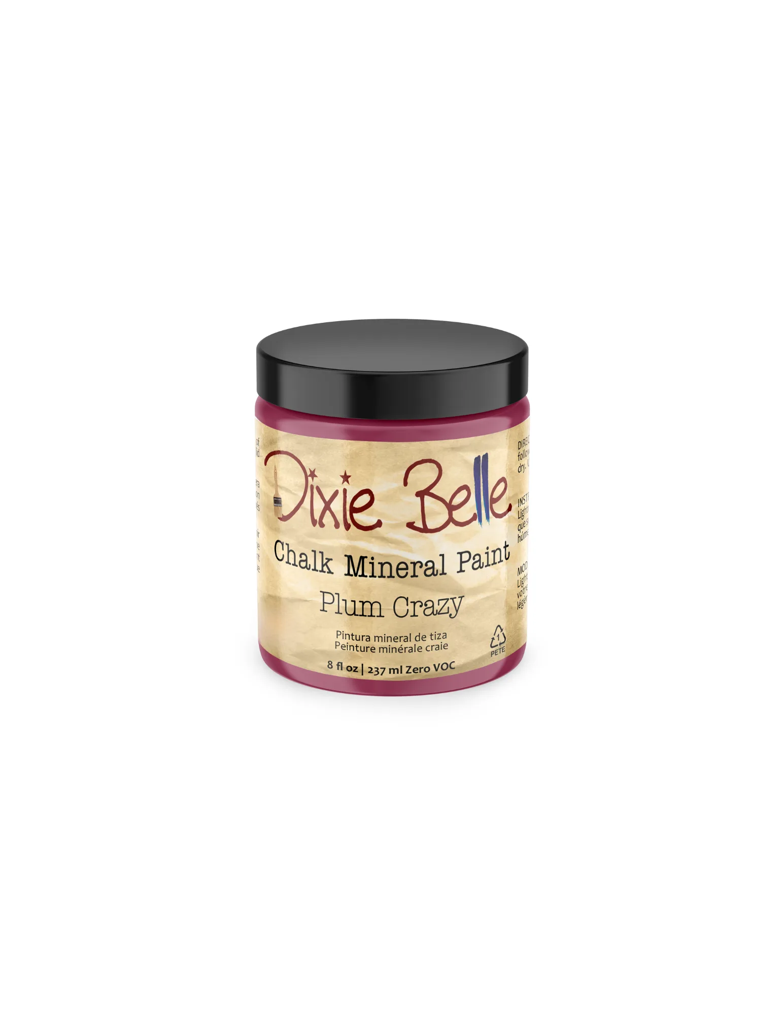 Dixie Belle Chalk Mineral Paint Plum Crazy - Image 7