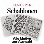 Posh Chalk Schablonen – Alle Motive im Überblick