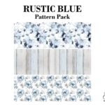Grace on Design Decoupage Papier „Rustic Blue“