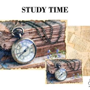 Grace on Design Decoupage Papier „Study Time“