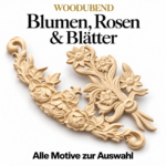 WoodUbend – Blumen, Rosen & Blätter – Alle Modelle