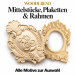 WoodUbend – Mittelstücke, Plaketten & Rahmen – Alle Modelle